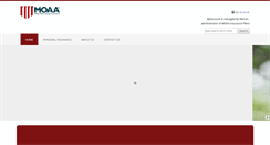 Desktop Screenshot of moaainsurance.com