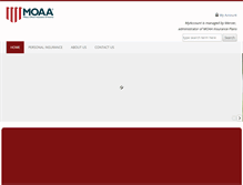 Tablet Screenshot of moaainsurance.com
